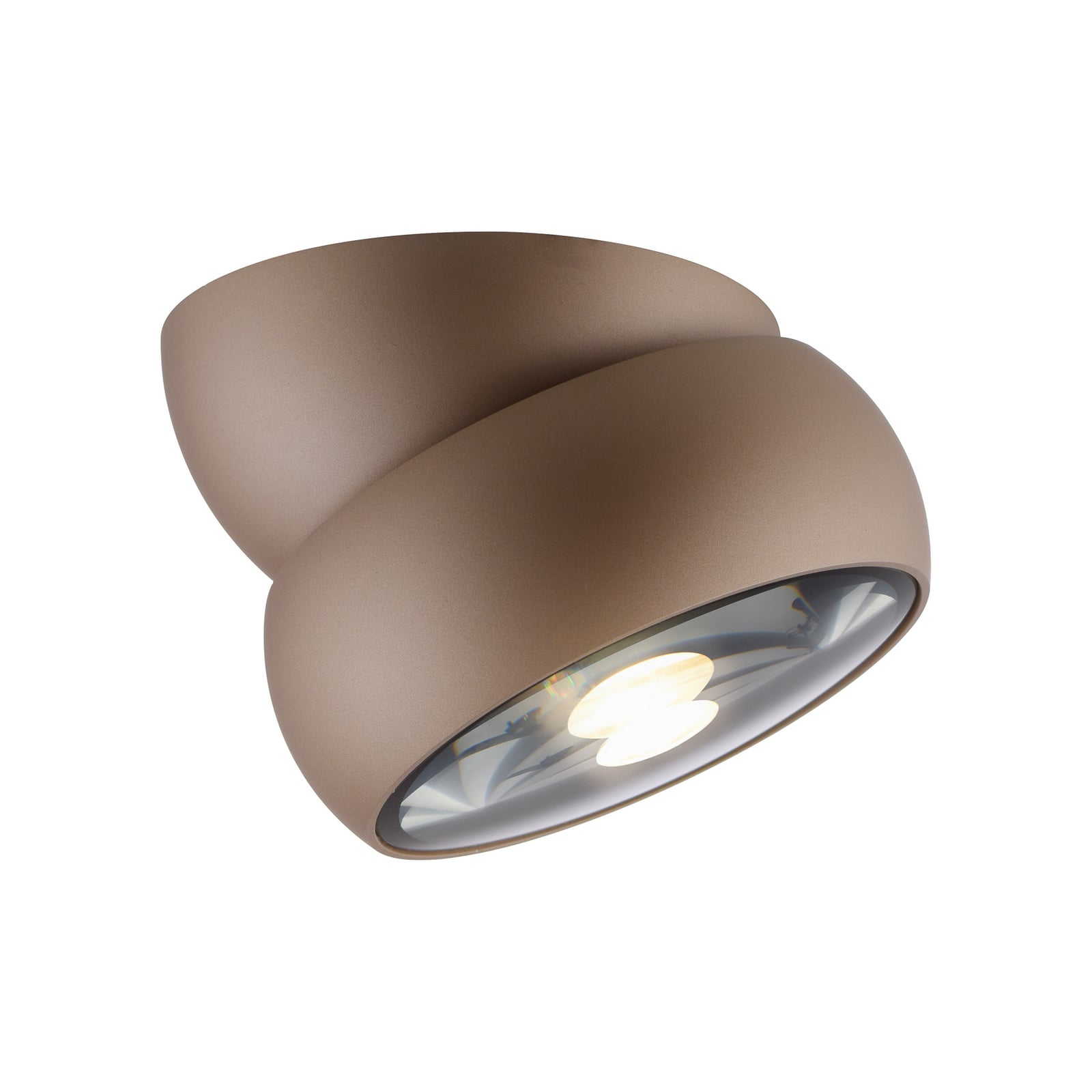 LED takspot Move svingbar bronse montert