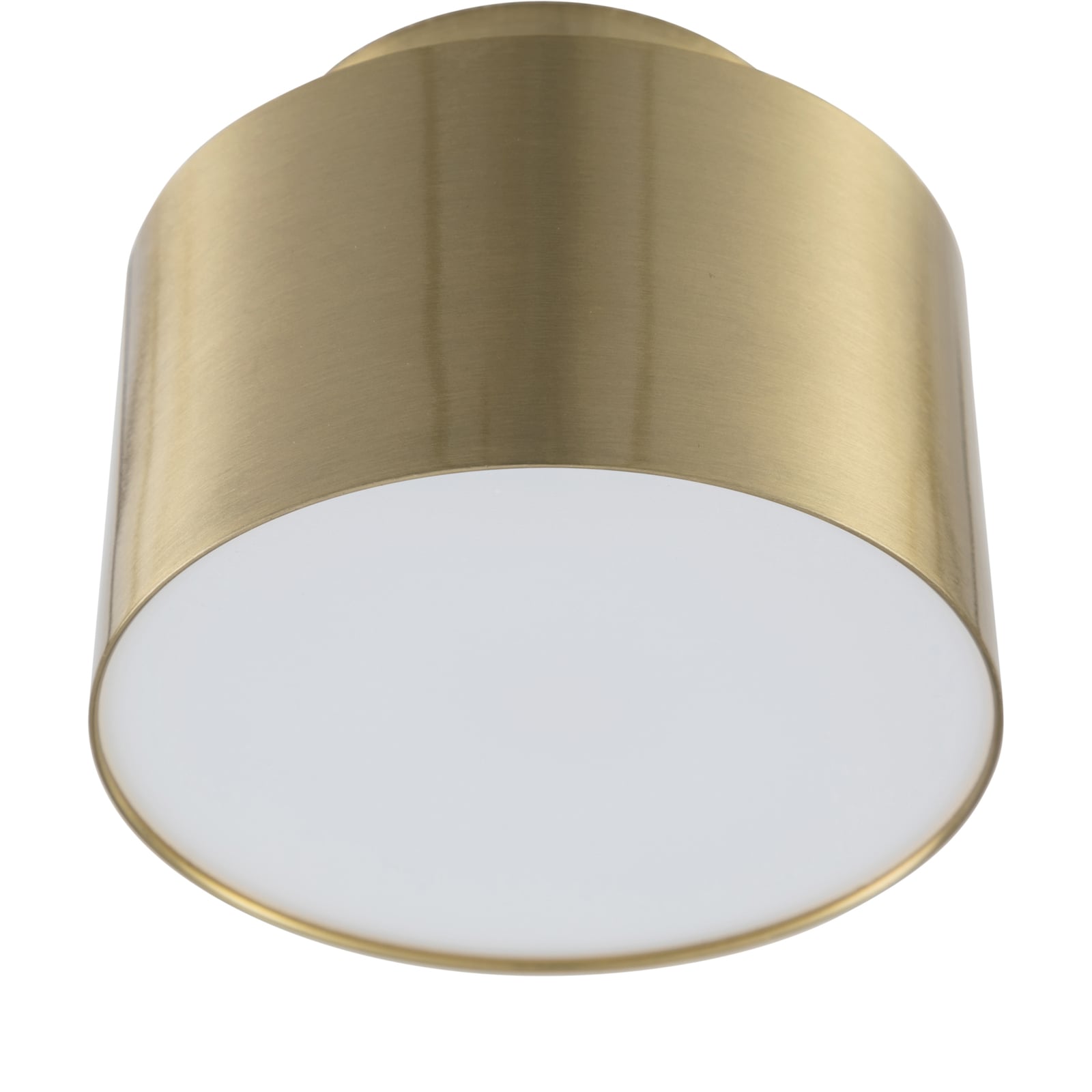 LED takspot Nivoria gull aluminium sett fra siden