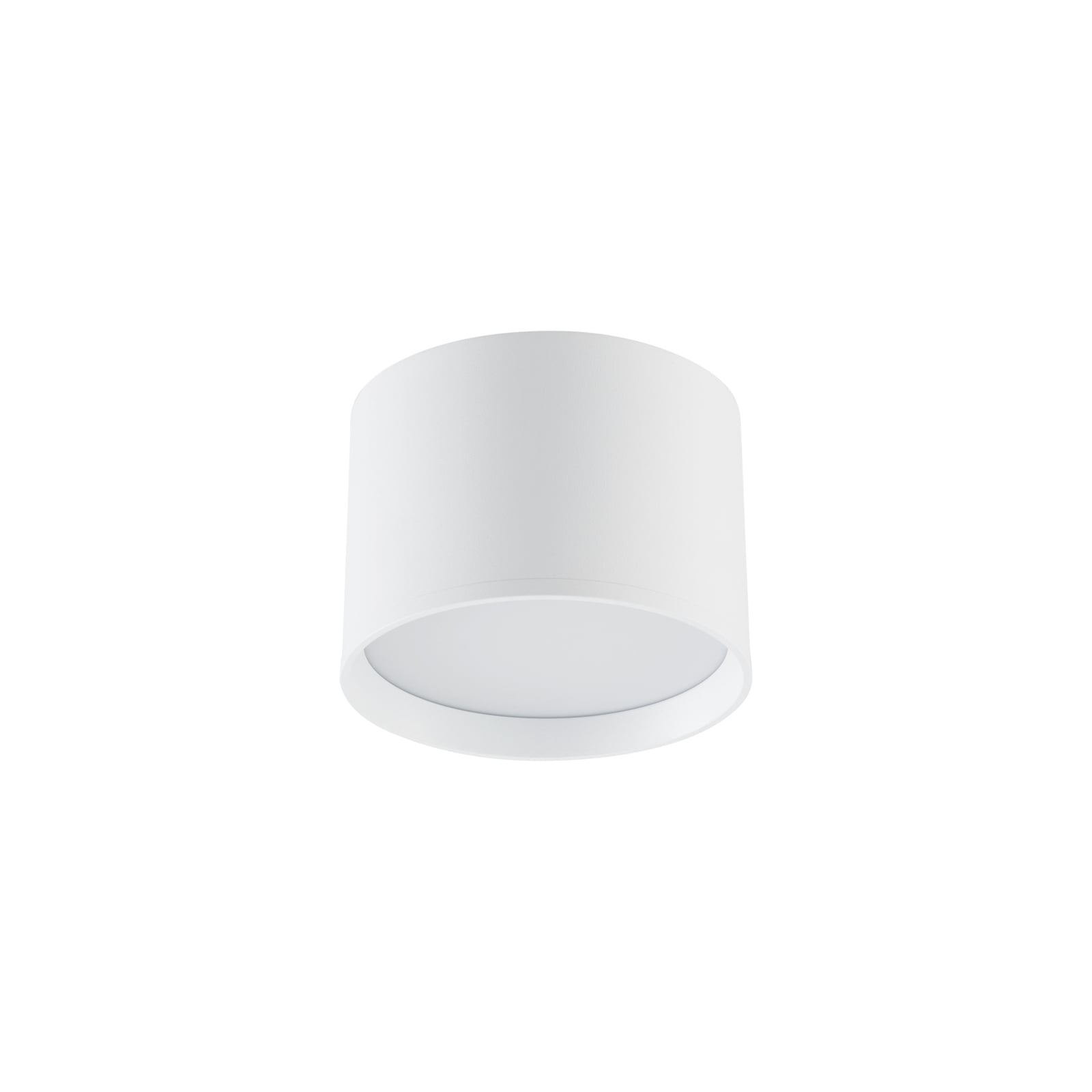 LED takspot Nivoria hvit aluminium Ø12 cm 15W montert i tak