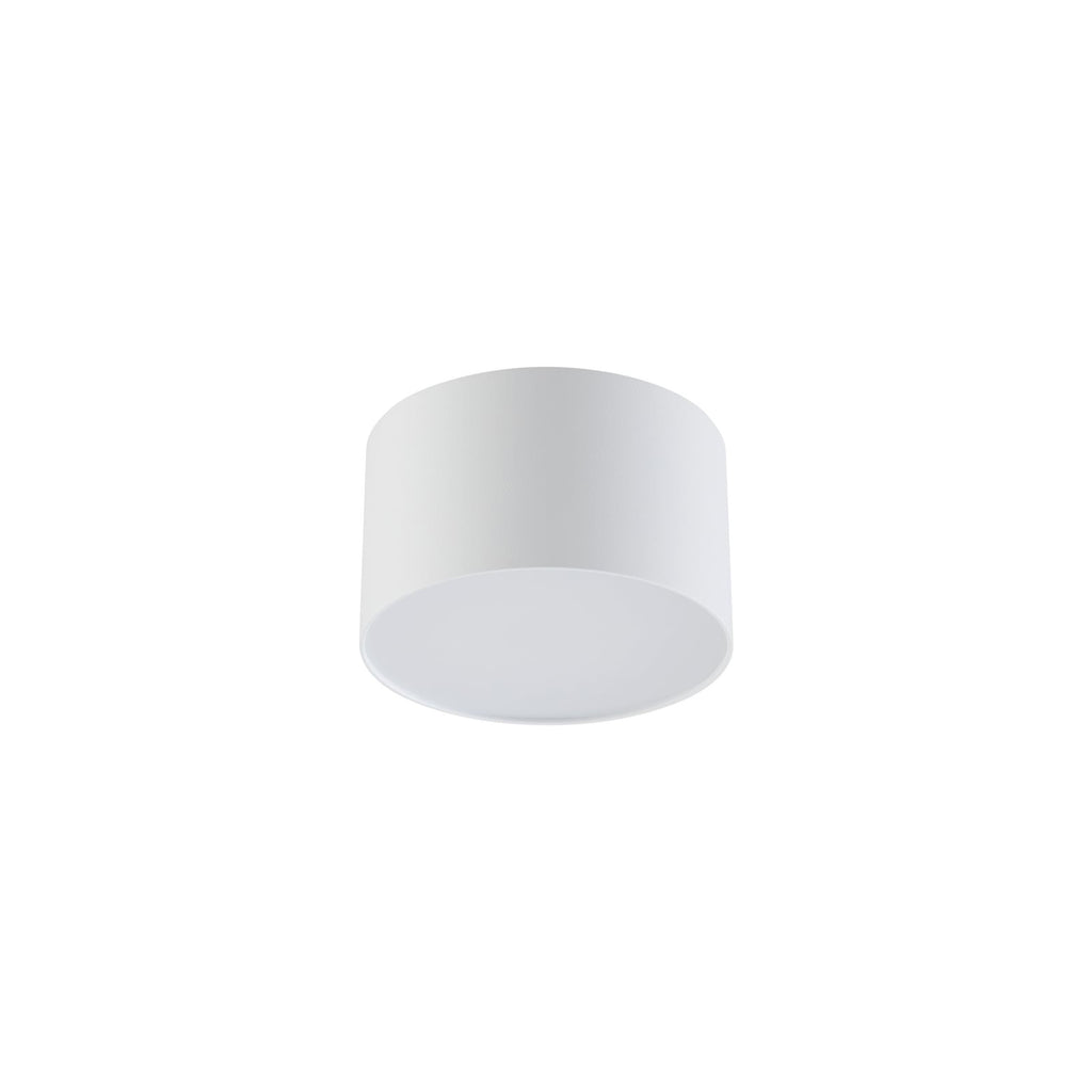 LED takspot Nivoria hvit aluminium detalj