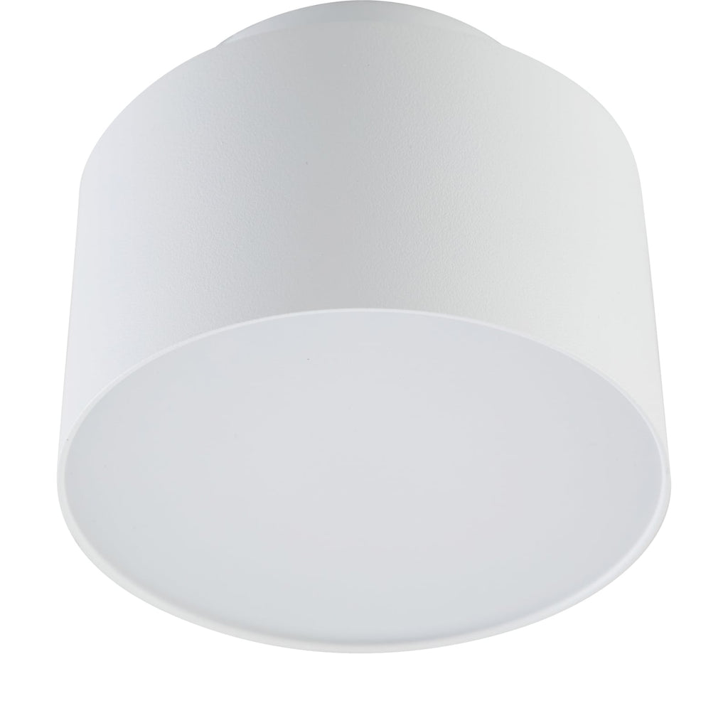 Nærbilde av LED takspot Nivoria hvit aluminium Ø11 cm