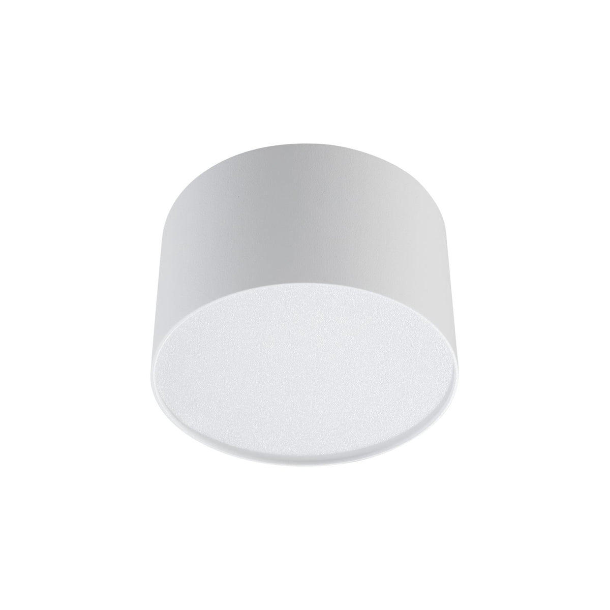 LED takspot Nivoria hvit aluminium side