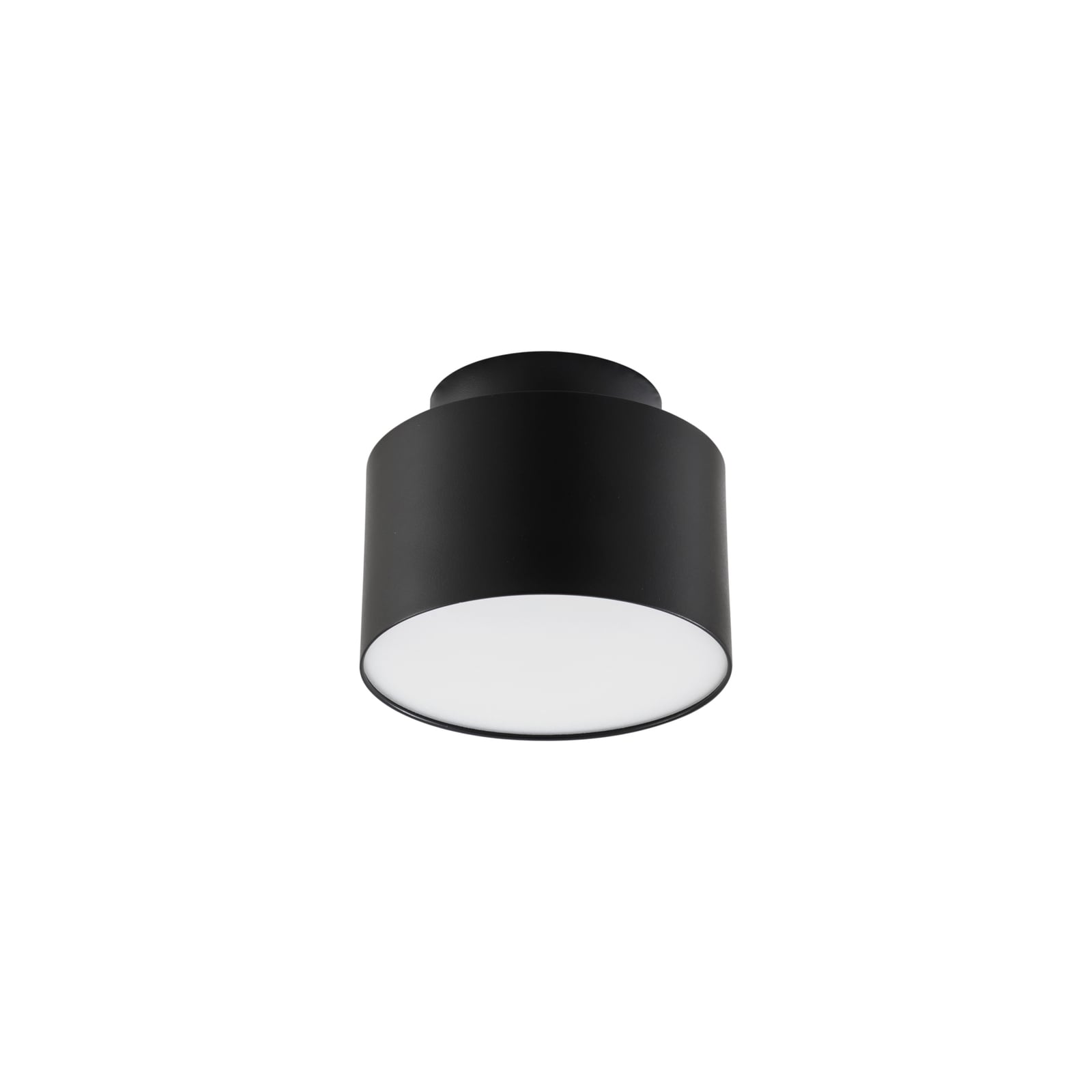 LED takspot Nivoria svart aluminium detalj
