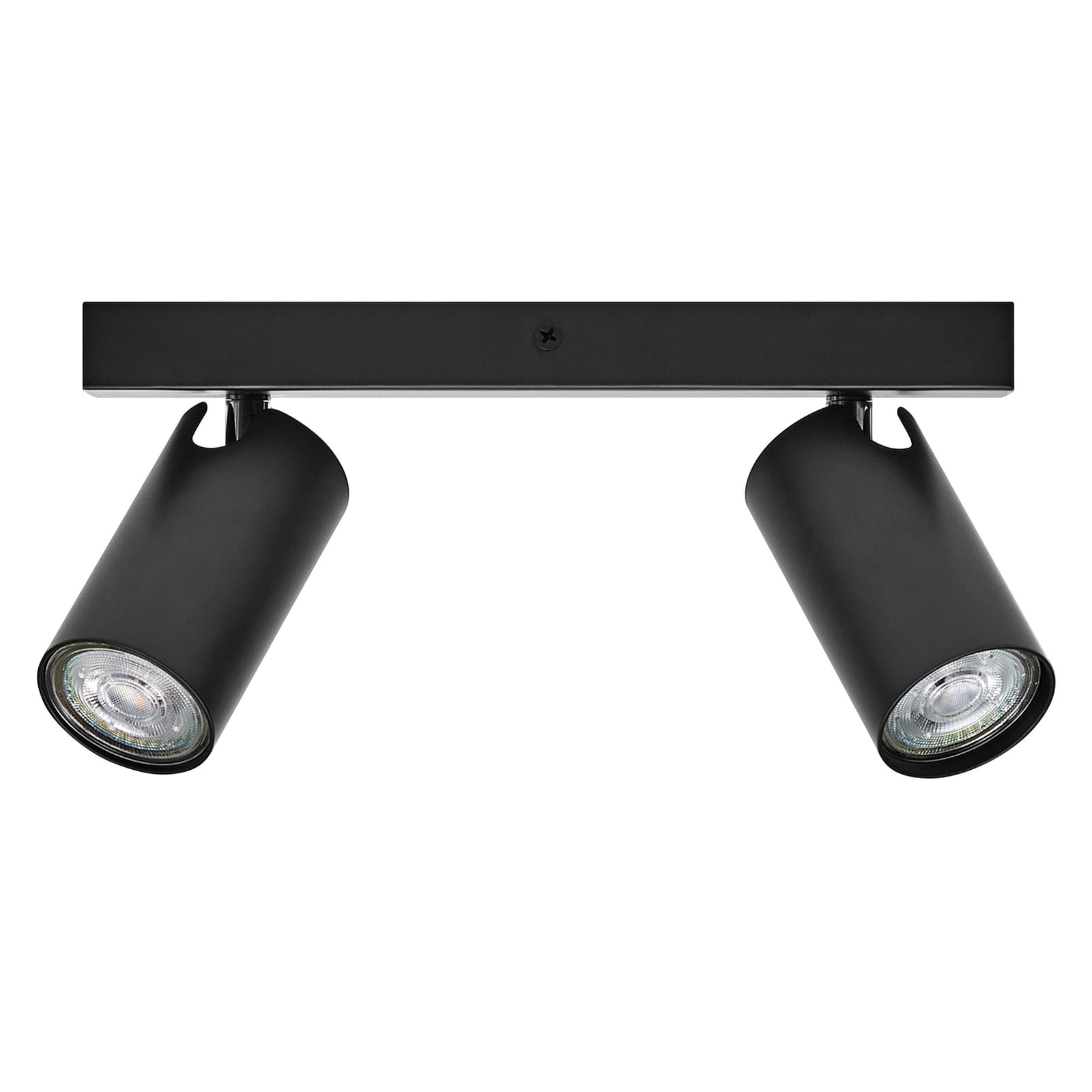 LED takspot Octagon 2-lys dimbar matt svart GU10 LEDVANCE nærbilde spotter