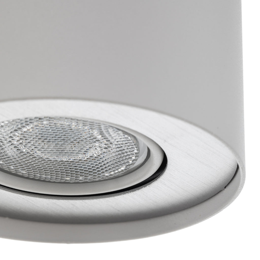 Nærbilde av LED takspot Phase hvit svingbar dimbar 4,5W varmhvit - Philips