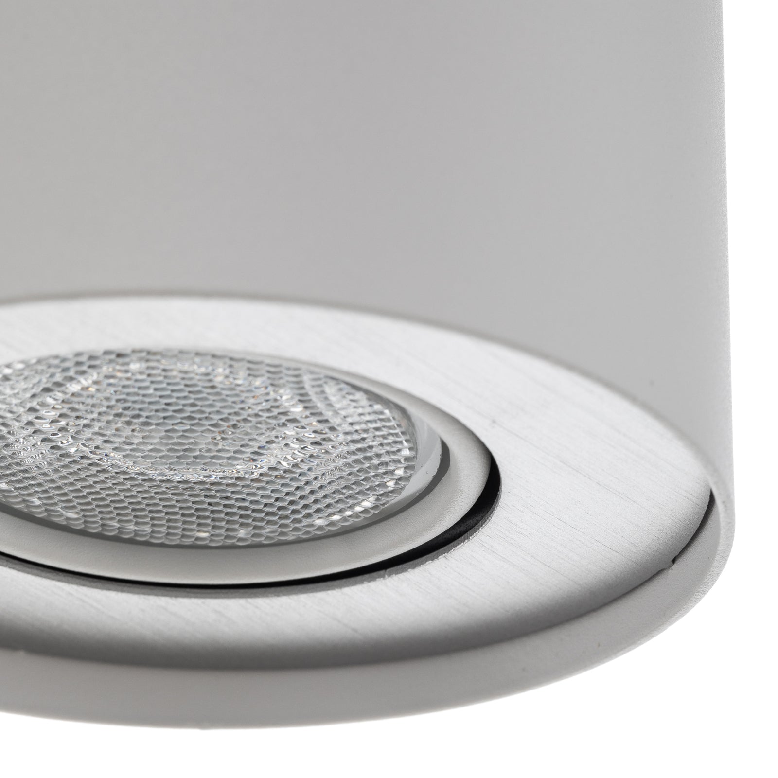 Nærbilde av LED takspot Phase hvit svingbar dimbar 4,5W varmhvit - Philips