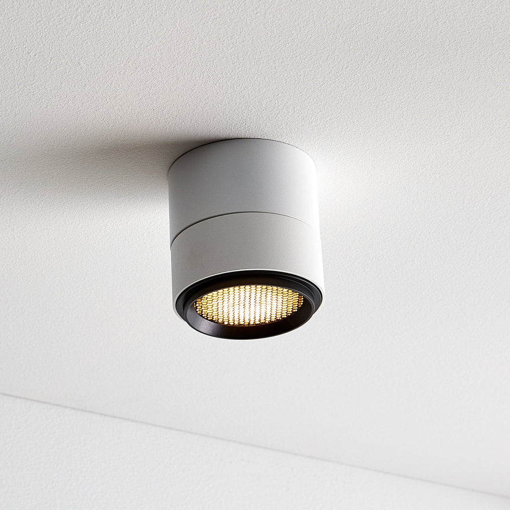 LED takspot Ray dimbar aluminium nærbilde