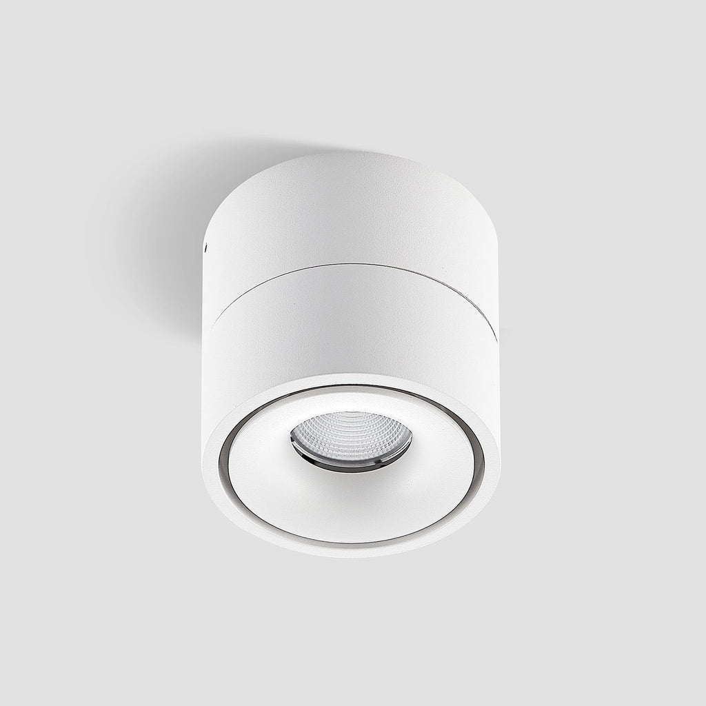 LED takspot Rotari 1-lys dimbar hvit vinklet lyskilde