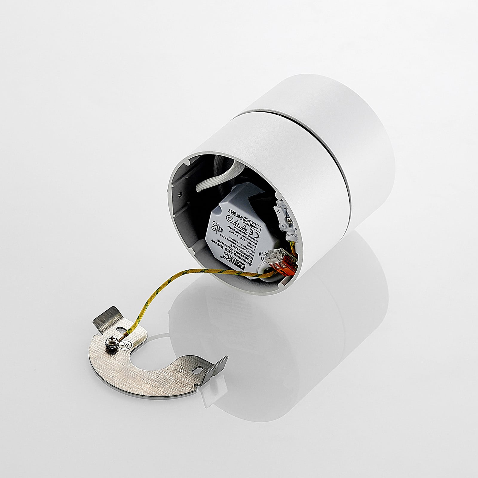 LED takspot Rotari 1-lys dimbar hvit produktprofil
