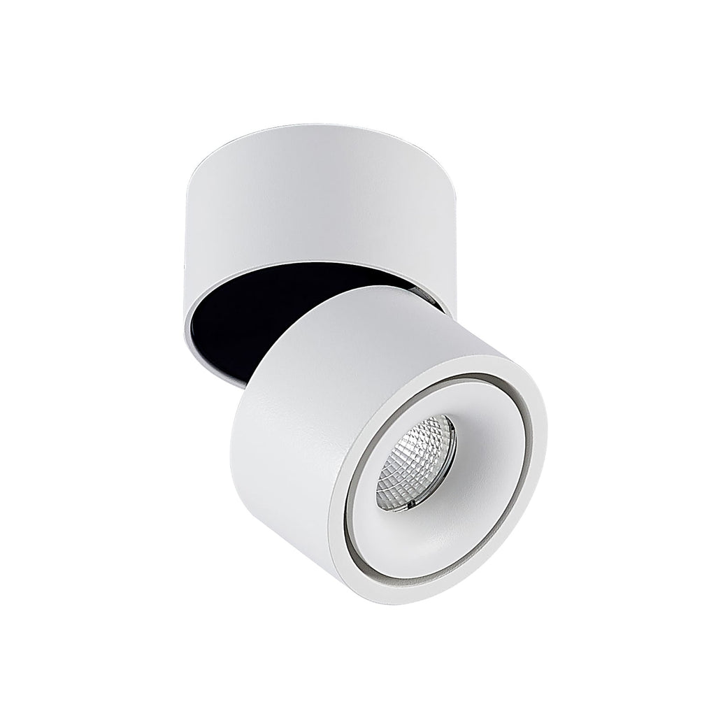 LED takspot Rotari 1-lys dimbar hvit Ø7,5 cm justerbar vinkel