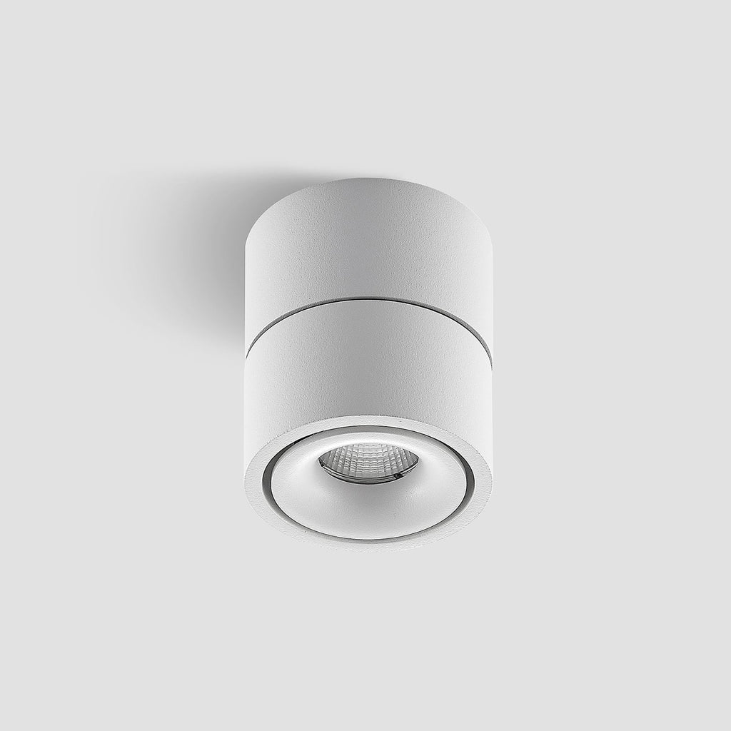 LED takspot Rotari 1-lys dimbar hvit Ø7,5 cm montert i tak