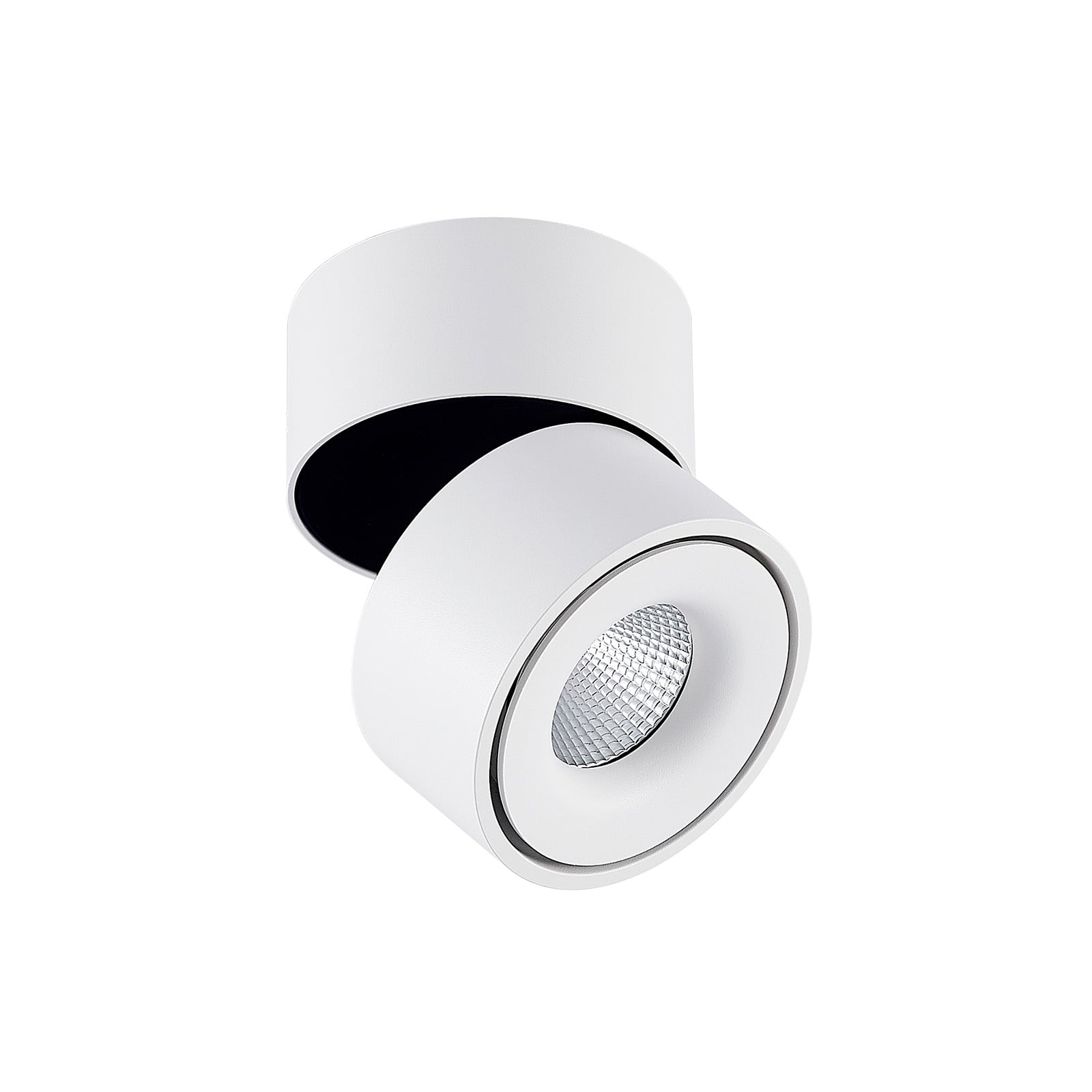 LED takspot Rotari hvit svingbar dimbar Ø12,5 cm detalj