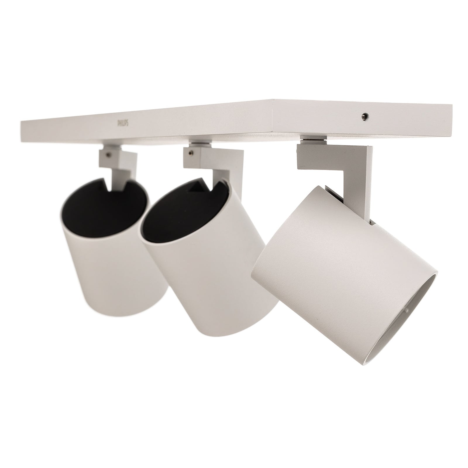 Montert LED takspot Runner 3-lys hvit GU10 varmhvit - Philips i rom
