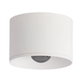 LED takspot S132 utendørs Ø8 cm 12W varmhvit IP54 fra Zambelis