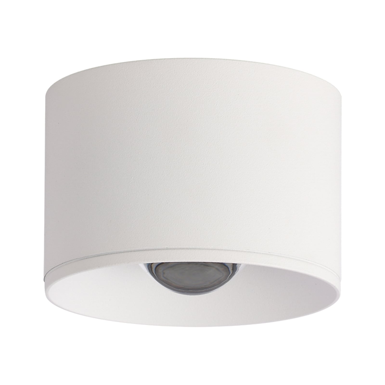 LED takspot S132 utendørs Ø8 cm 12W varmhvit IP54 fra Zambelis