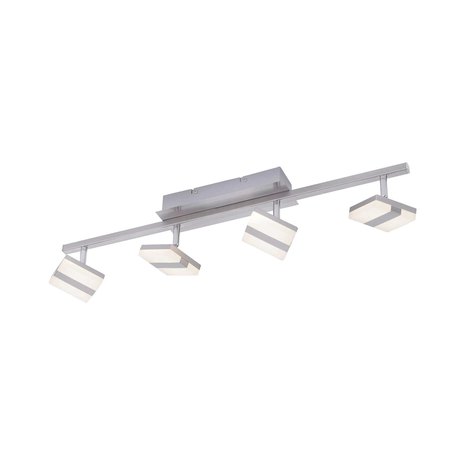 LED takspot Sabi 4-lys RGB dimbar med fjernkontroll forfra