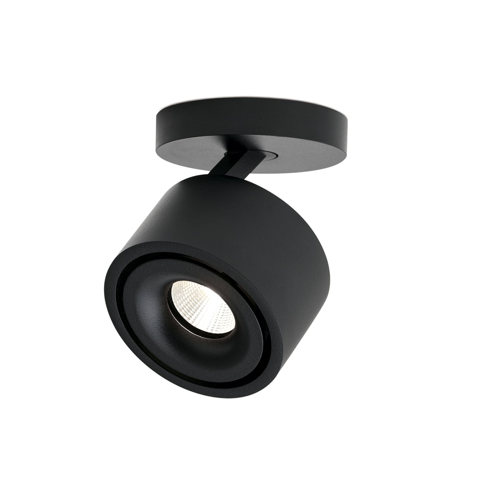 LED takspot Specter svart aluminium montert