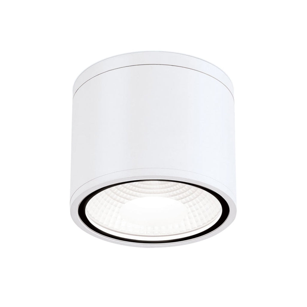 LED takspot Sputnik hvit Ø14,5 cm forfra