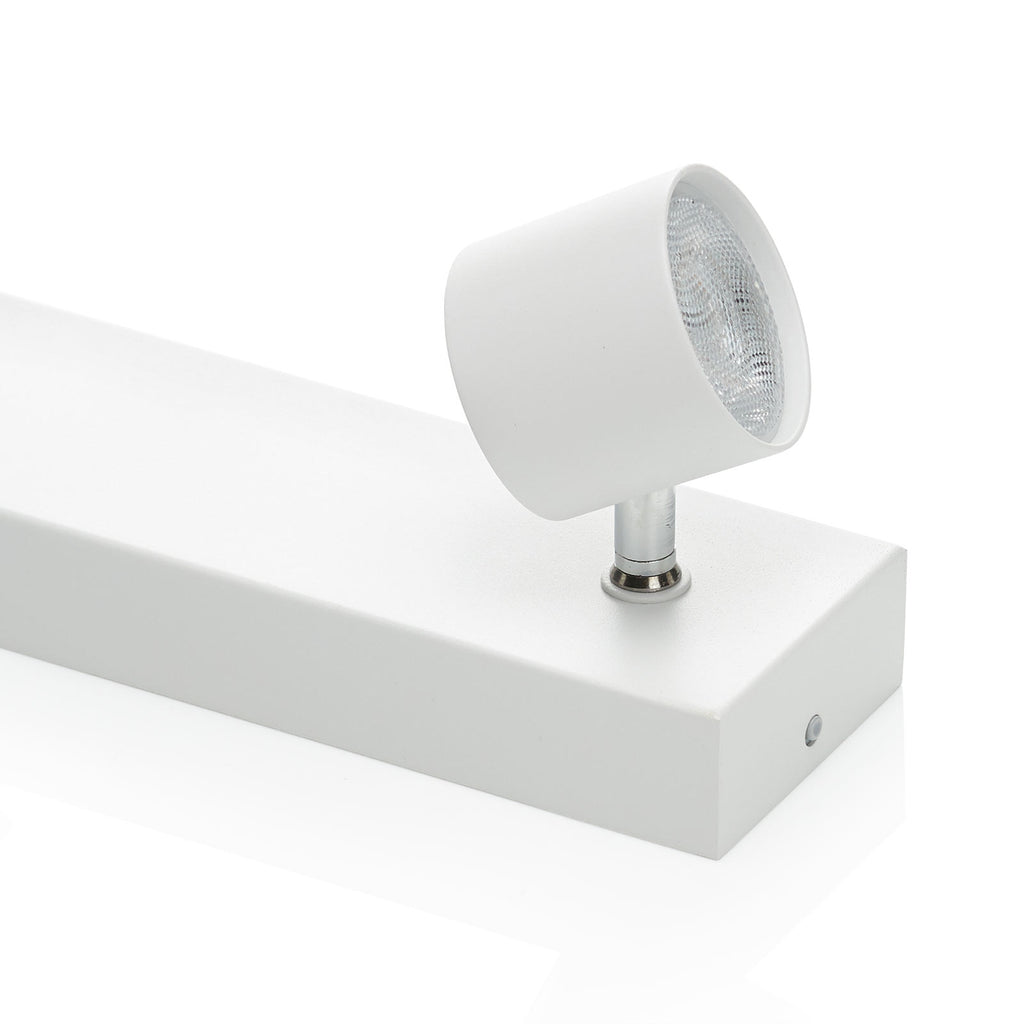 LED takspot Star 3-lys hvit dimbar WarmGlow 2700K med dimmerfunksjon