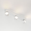 LED takspot Star 3-lys hvit dimbar WarmGlow 2700K front