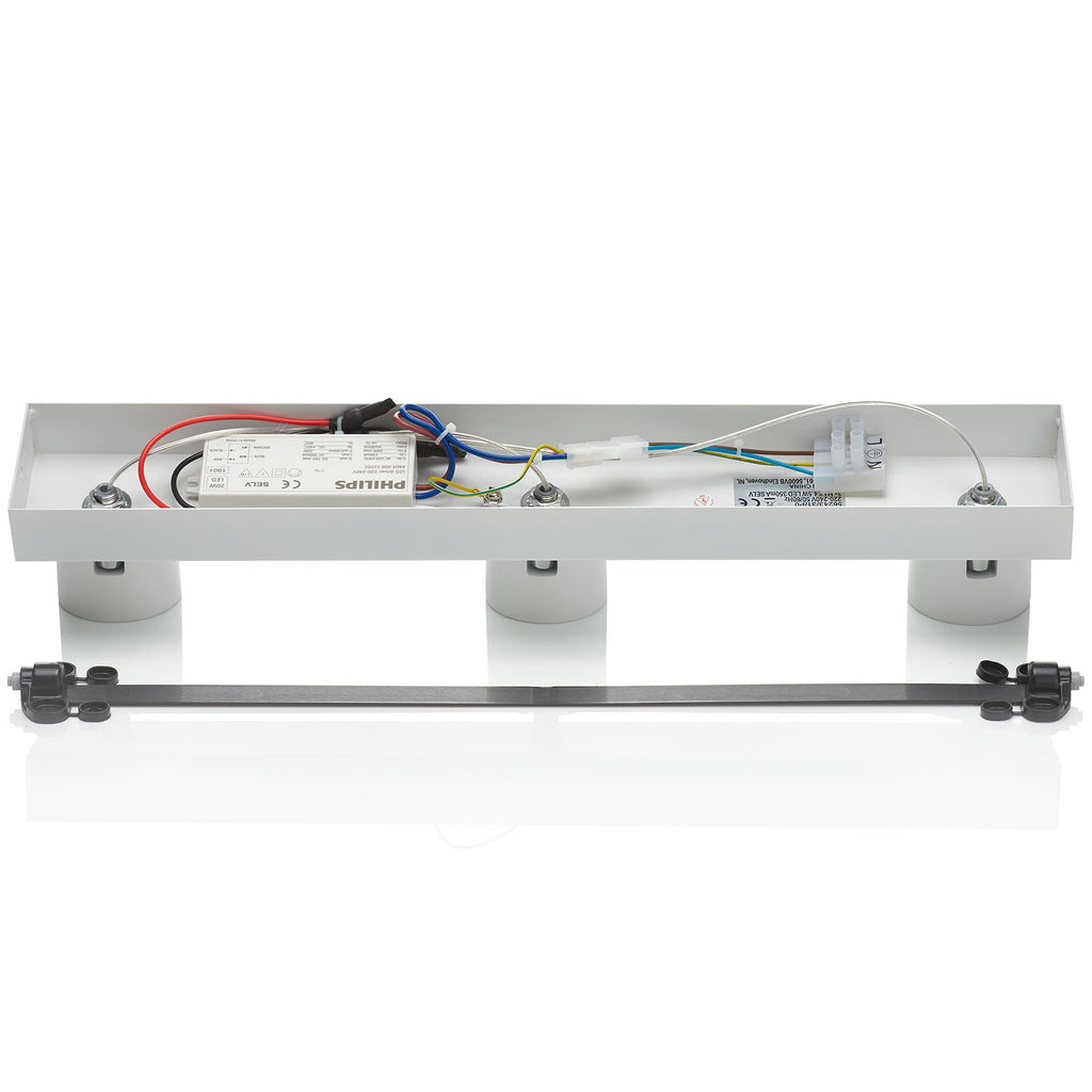 LED takspot Star 3-lys hvit dimbar WarmGlow 2700K justerbare lamper