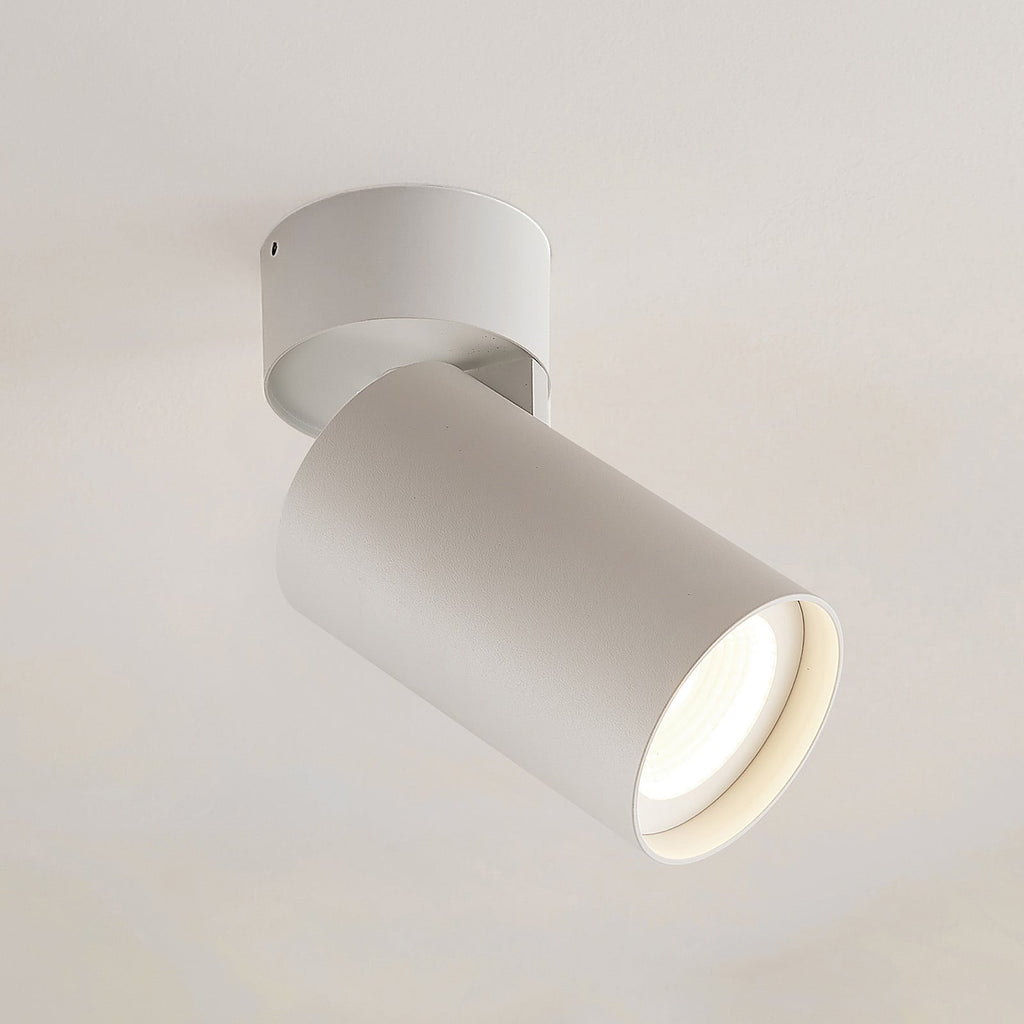 LED takspot Thabo justerbar dimbar hvit 12W 3000K foran