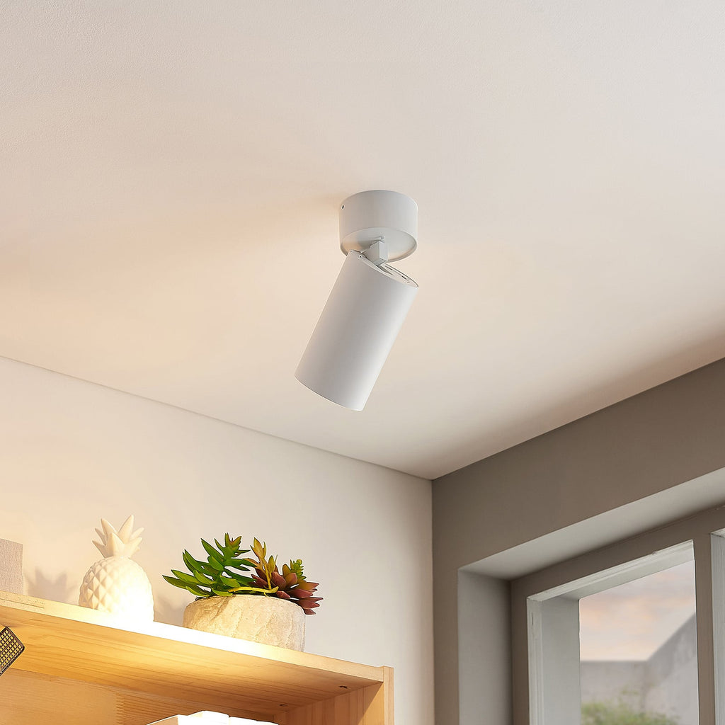 LED takspot Thabo justerbar dimbar hvit 12W 3000K bakside