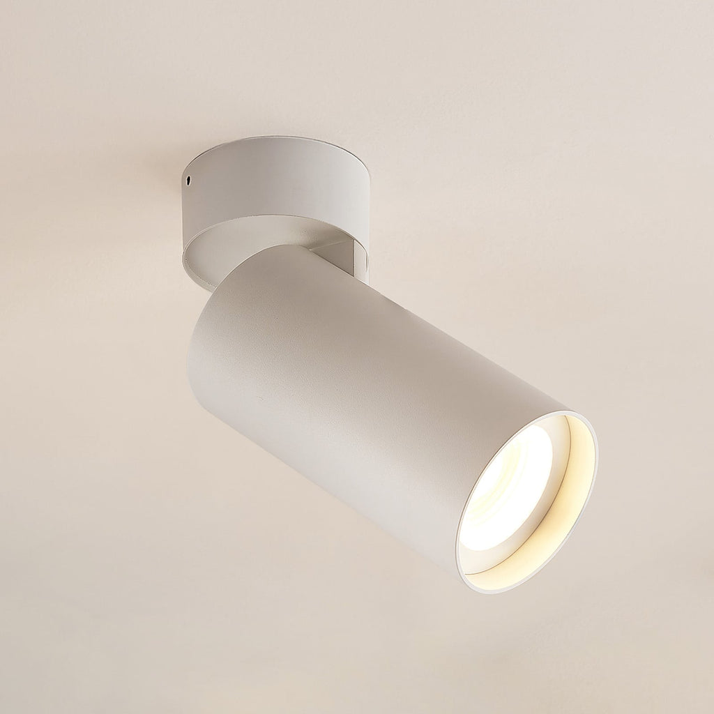 LED takspot Thabo svingbar dimbar hvit 21,5W 3000K forfra