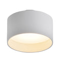 LED takspot Trimes CCT step-dim hvit Ø14 cm 12W forfra