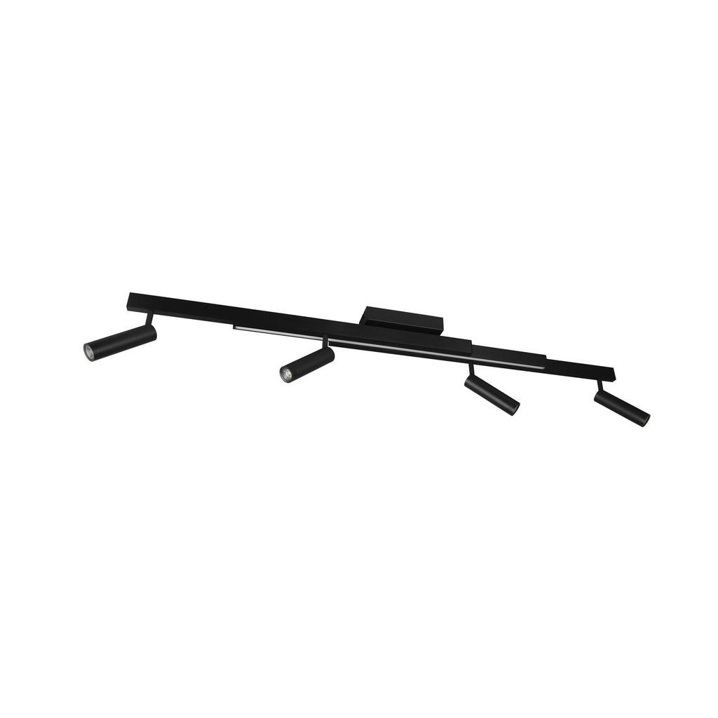 LED takspot Zeno 4-lys CCT dimbar med fjernkontroll 133 cm bakside
