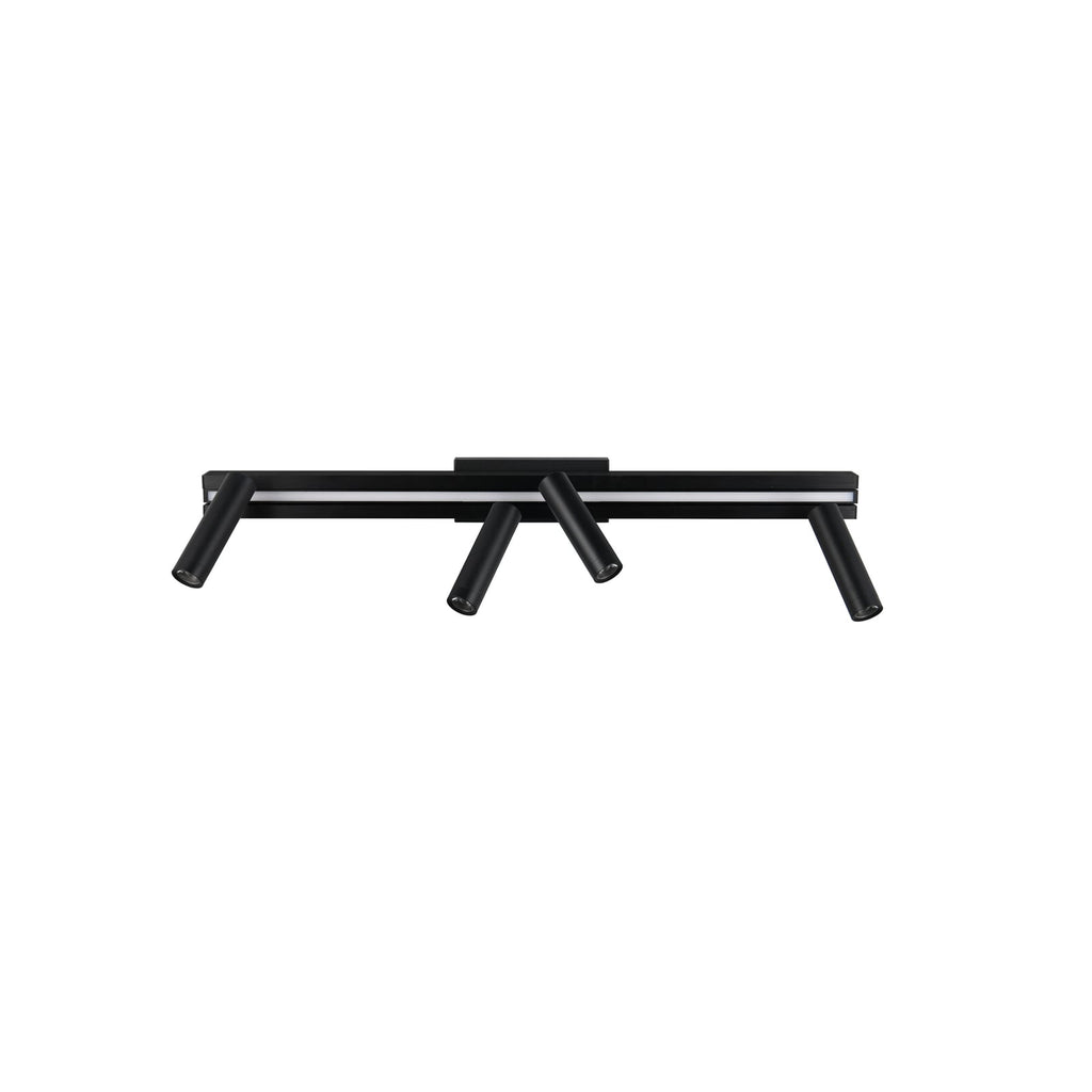 LED takspot Zeno 4-lys CCT dimbar med fjernkontroll 133 cm montert