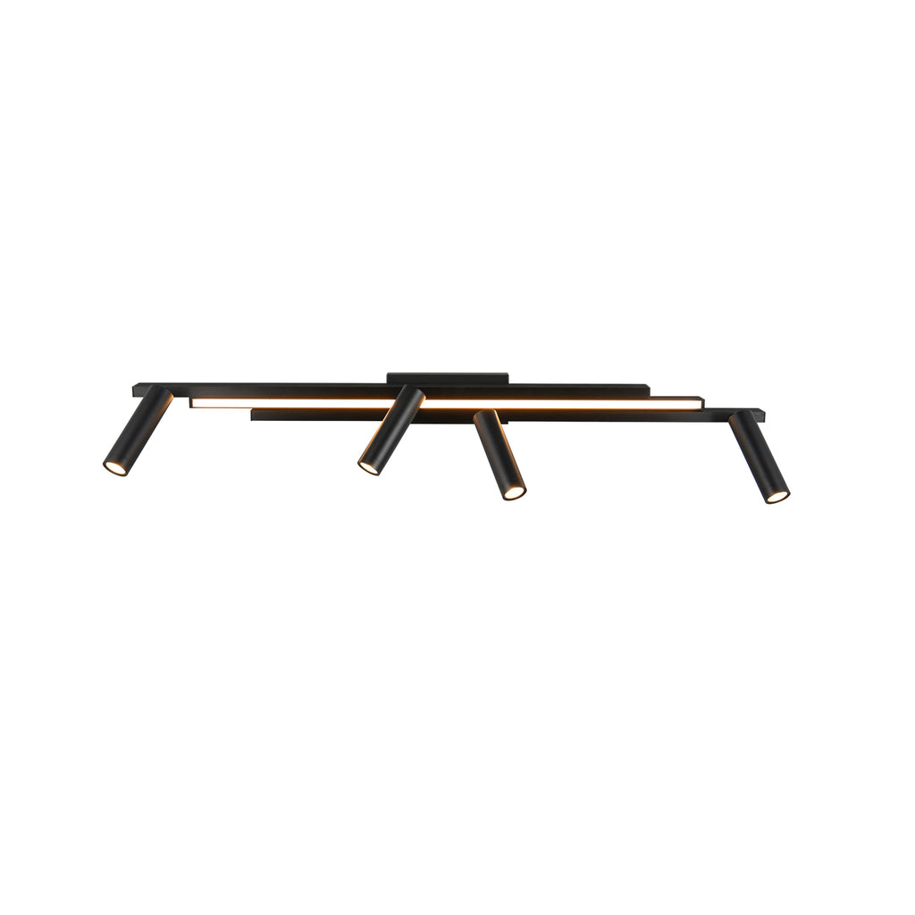 LED takspot Zeno 4-lys CCT dimbar med fjernkontroll 133 cm nærbilde