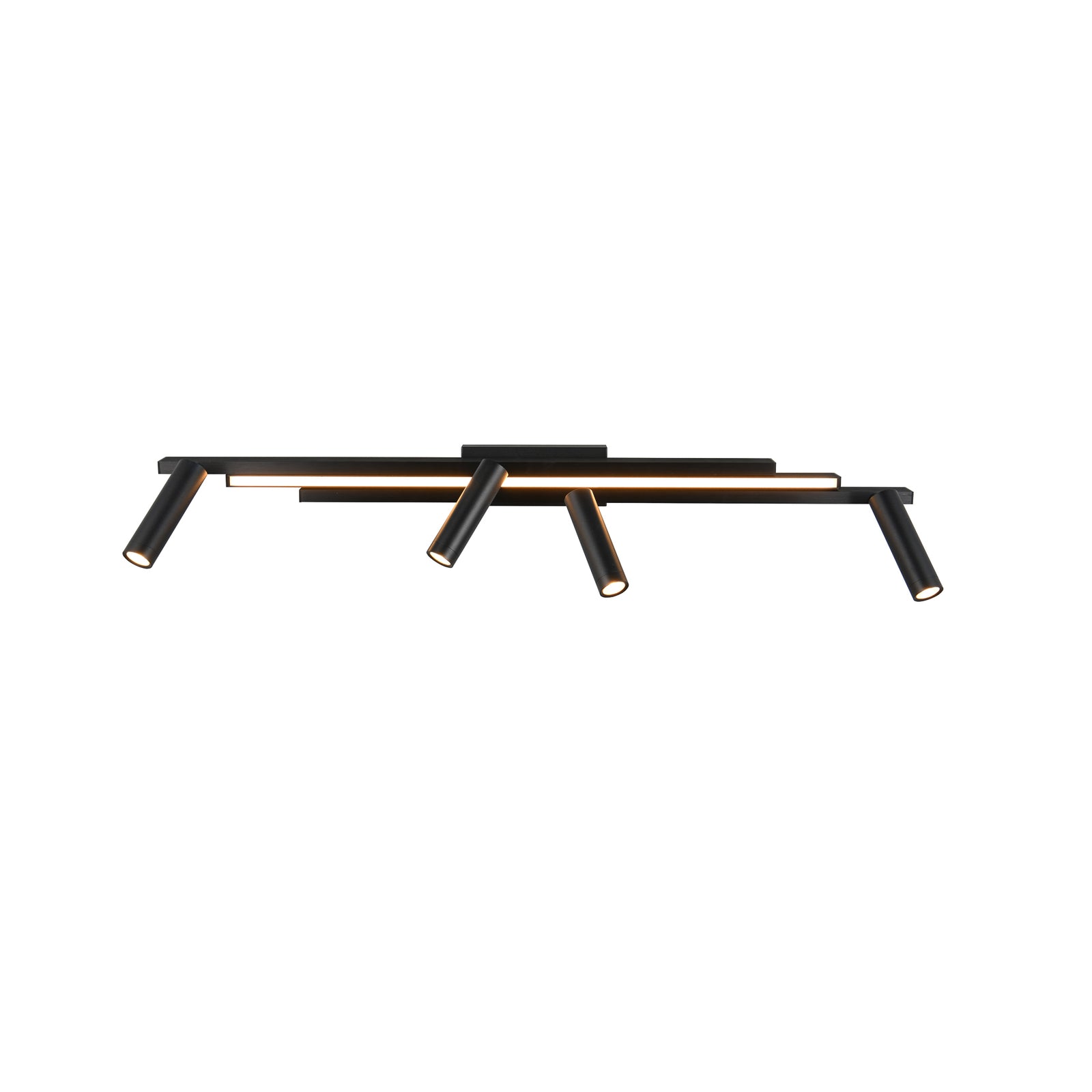 LED takspot Zeno 4-lys CCT dimbar med fjernkontroll 133 cm nærbilde