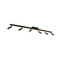 LED takspot Zeno 6-lys CCT dimbar med fjernkontroll 180 cm forfra