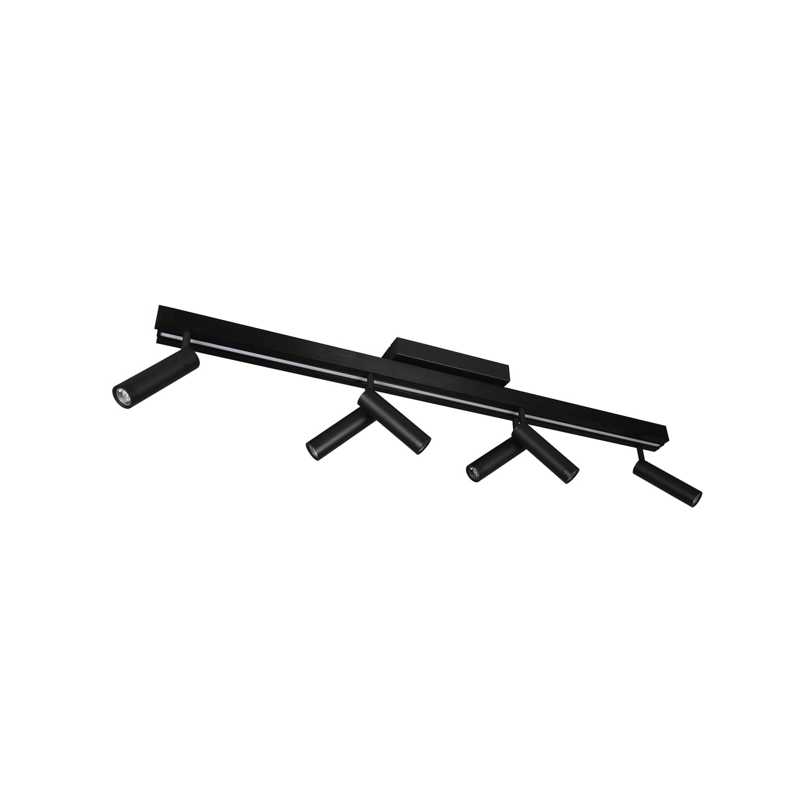Detaljbilde av LED takspot Zeno 6-lys CCT dimbar med fjernkontroll 180 cm