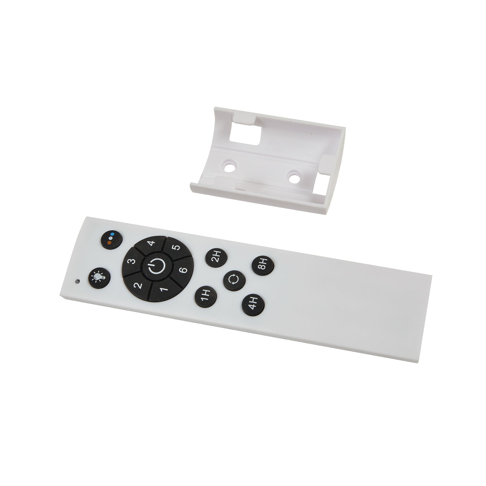 LED takvifte Aerallo hvit CCT Ø105 cm monteringsdetalj