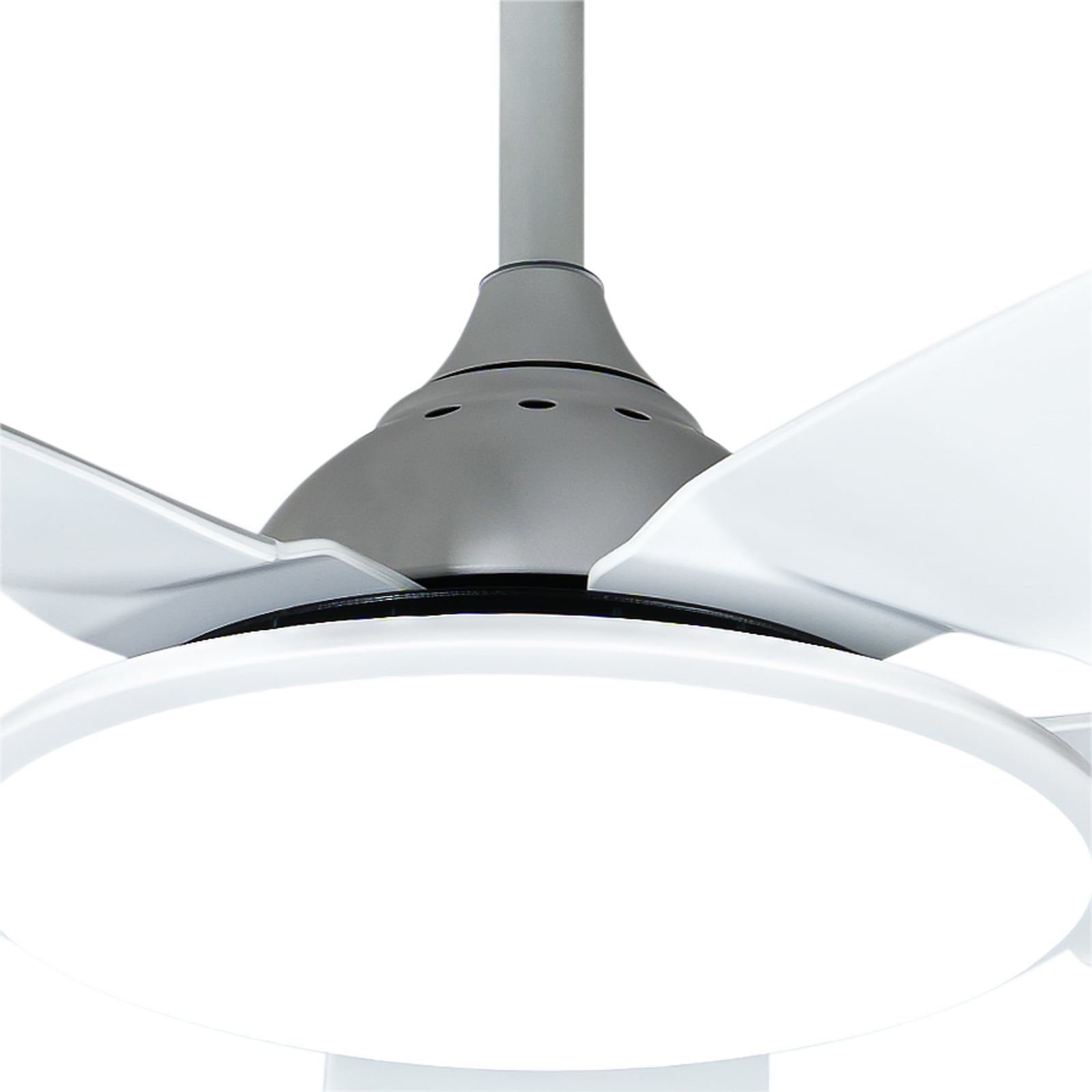 Fjernkontroll for LED takvifte Divian hvit CCT 5 blader Ø130 cm