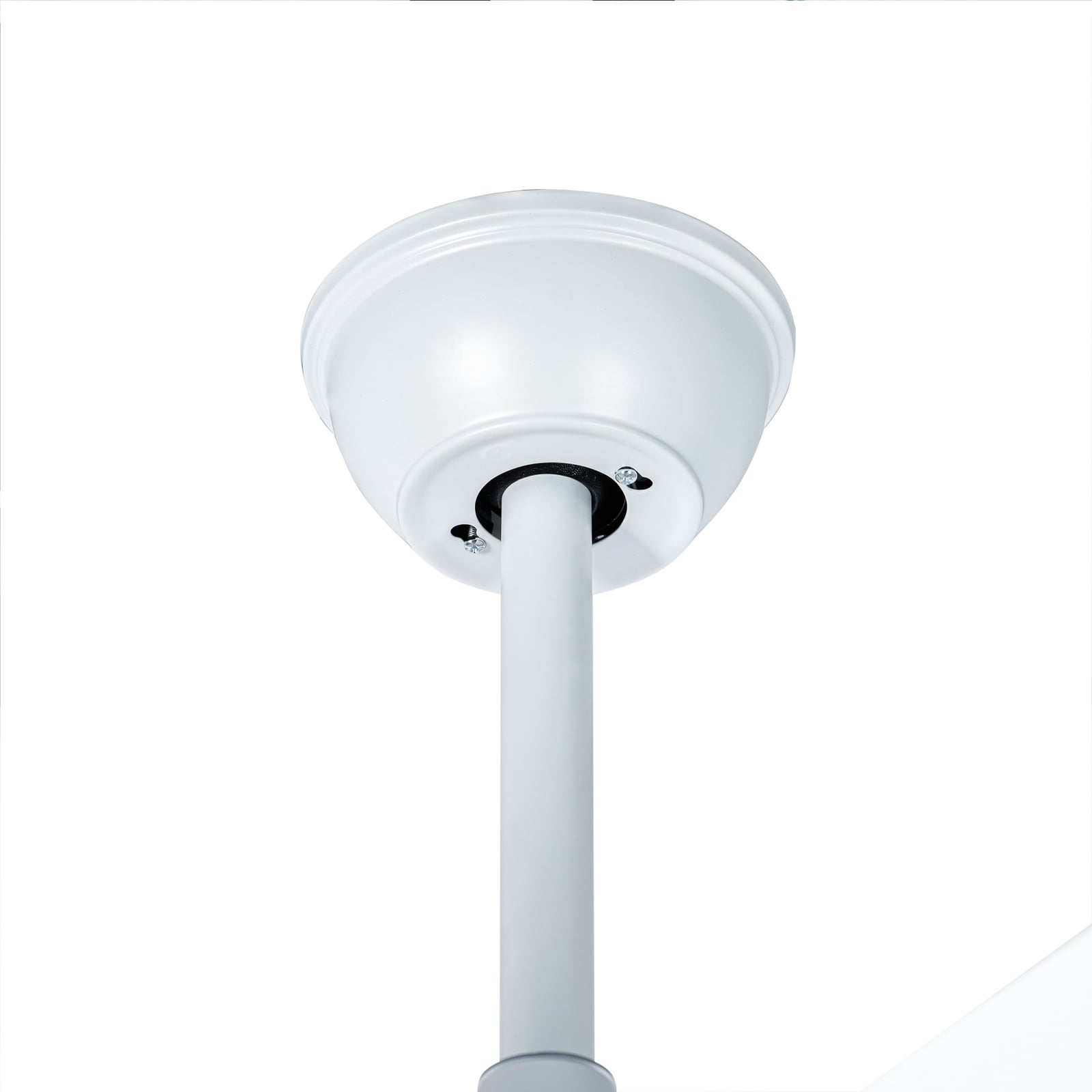 LED takvifte Divian hvit CCT 5 blader Ø130 cm lysdetalj