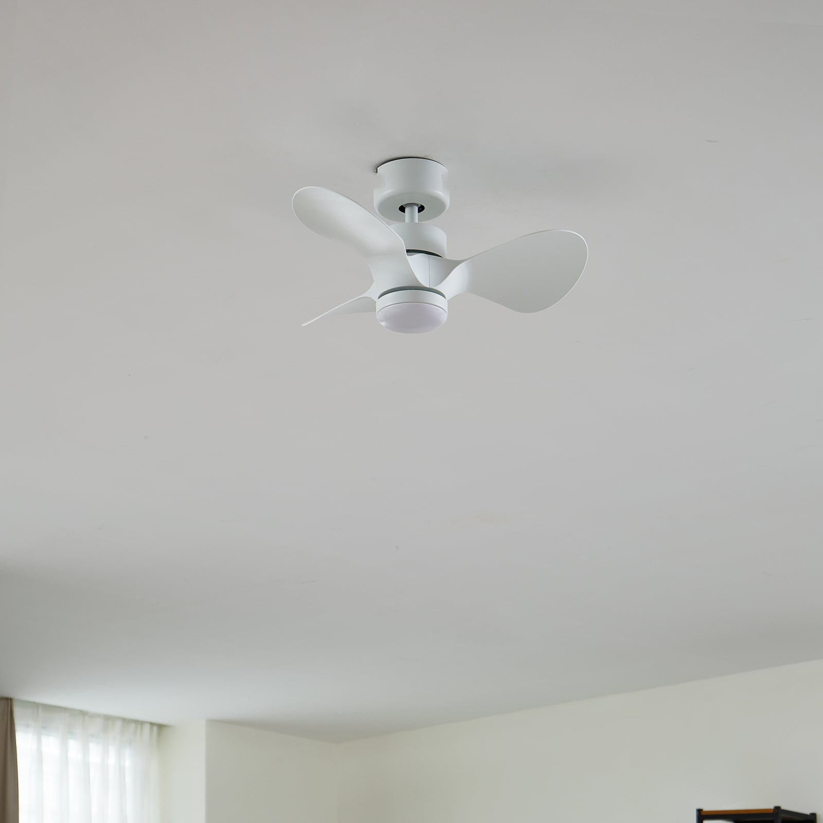 LED takvifte Enon dimbar CCT hvit DC Ø61 cm bakside
