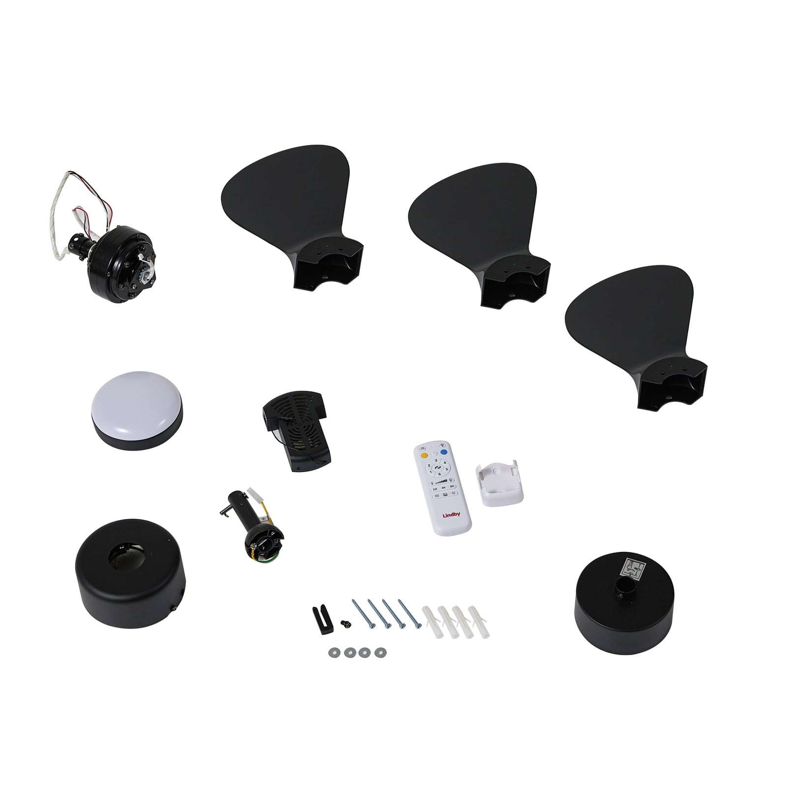 LED takvifte Enon dimbar CCT svart DC Ø61 cm designoversikt