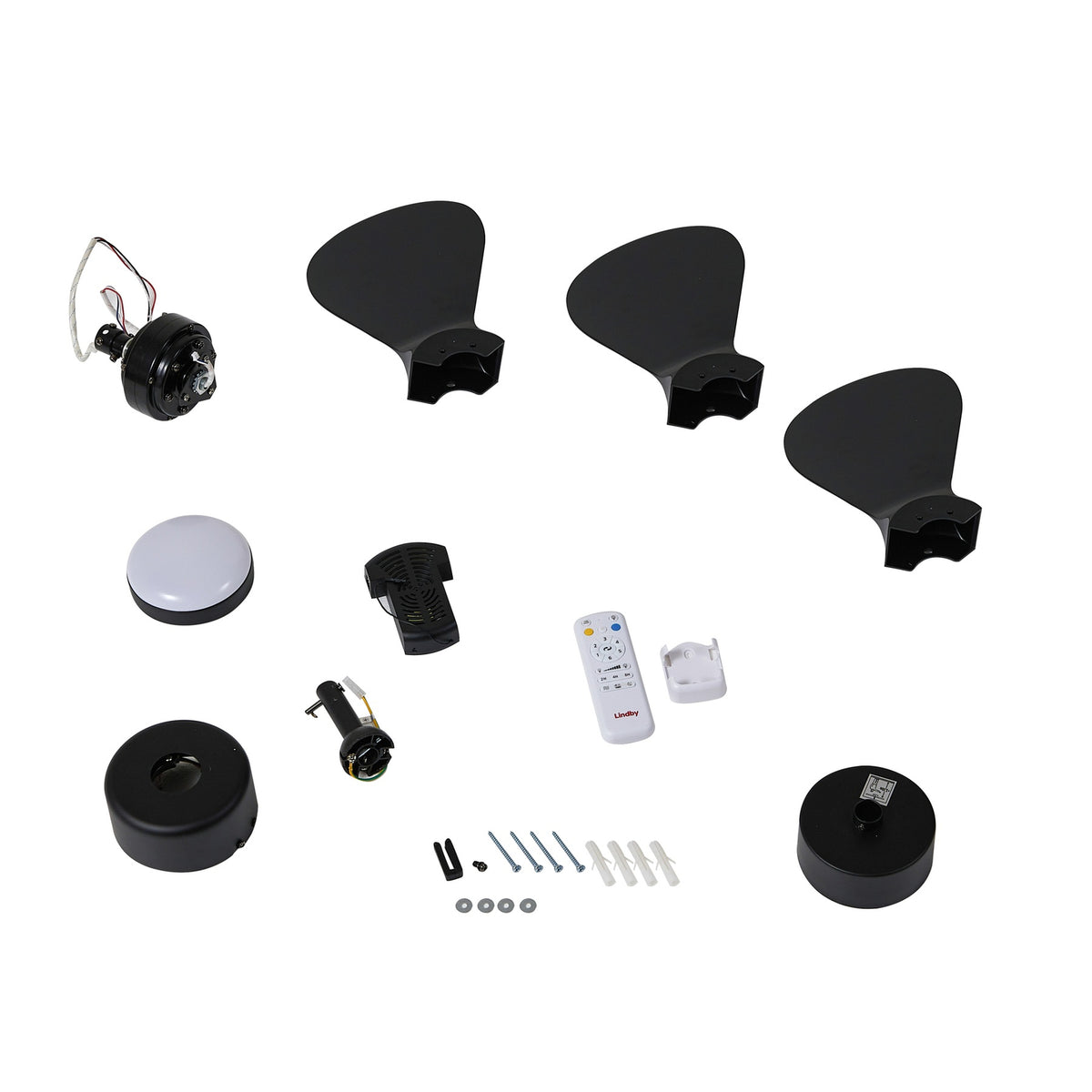 LED takvifte Enon dimbar CCT svart DC Ø61 cm designoversikt