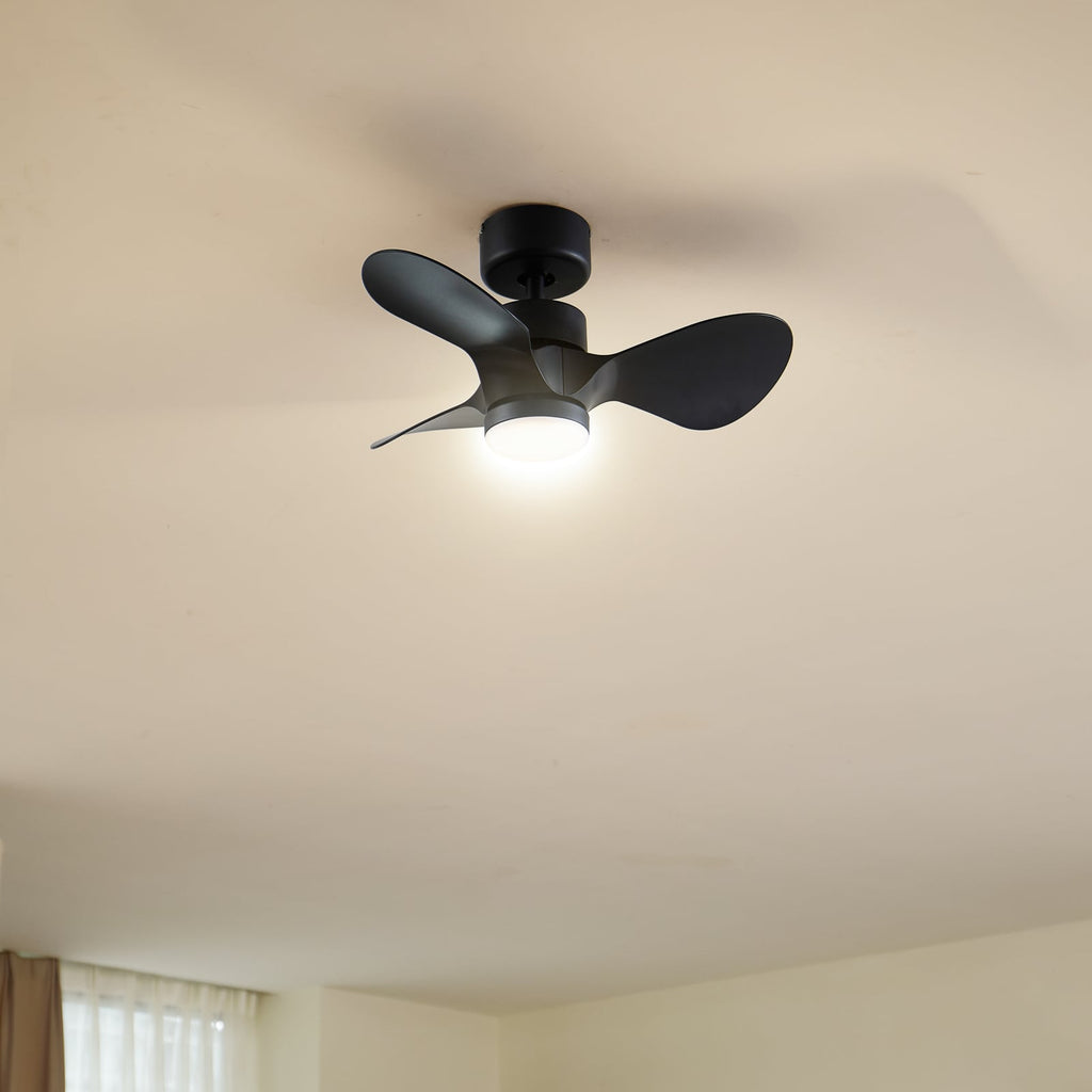 LED takvifte Enon dimbar CCT svart DC Ø61 cm bakside