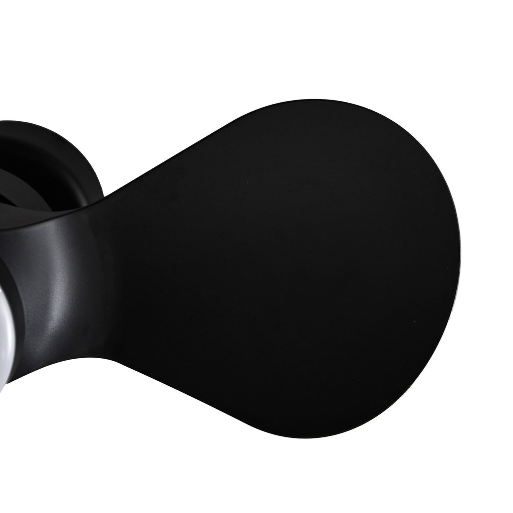 LED takvifte Enon dimbar CCT svart DC Ø61 cm sideprofil