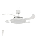 LED takvifte Fanaway Evo 1 dimbar hvit Ø121 cm forfra