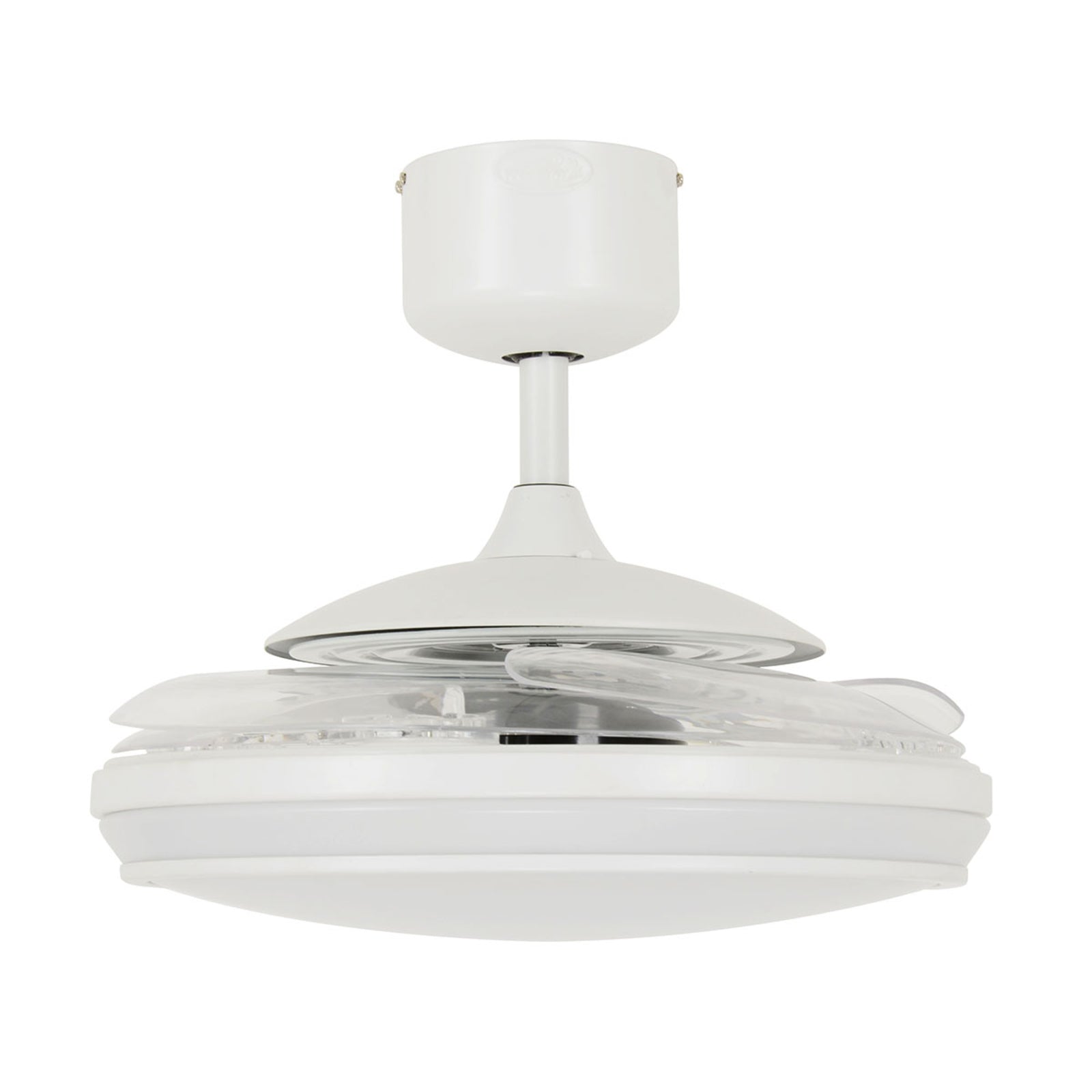 LED takvifte Fanaway Evo 1 dimbar hvit Ø121 cm detalj