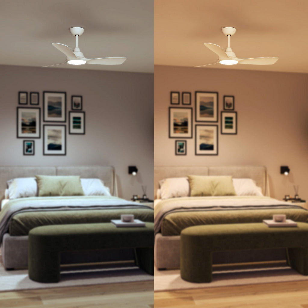 LED takvifte Fix Blade dimbar hvit Ø132 cm Philips fjernkontroll