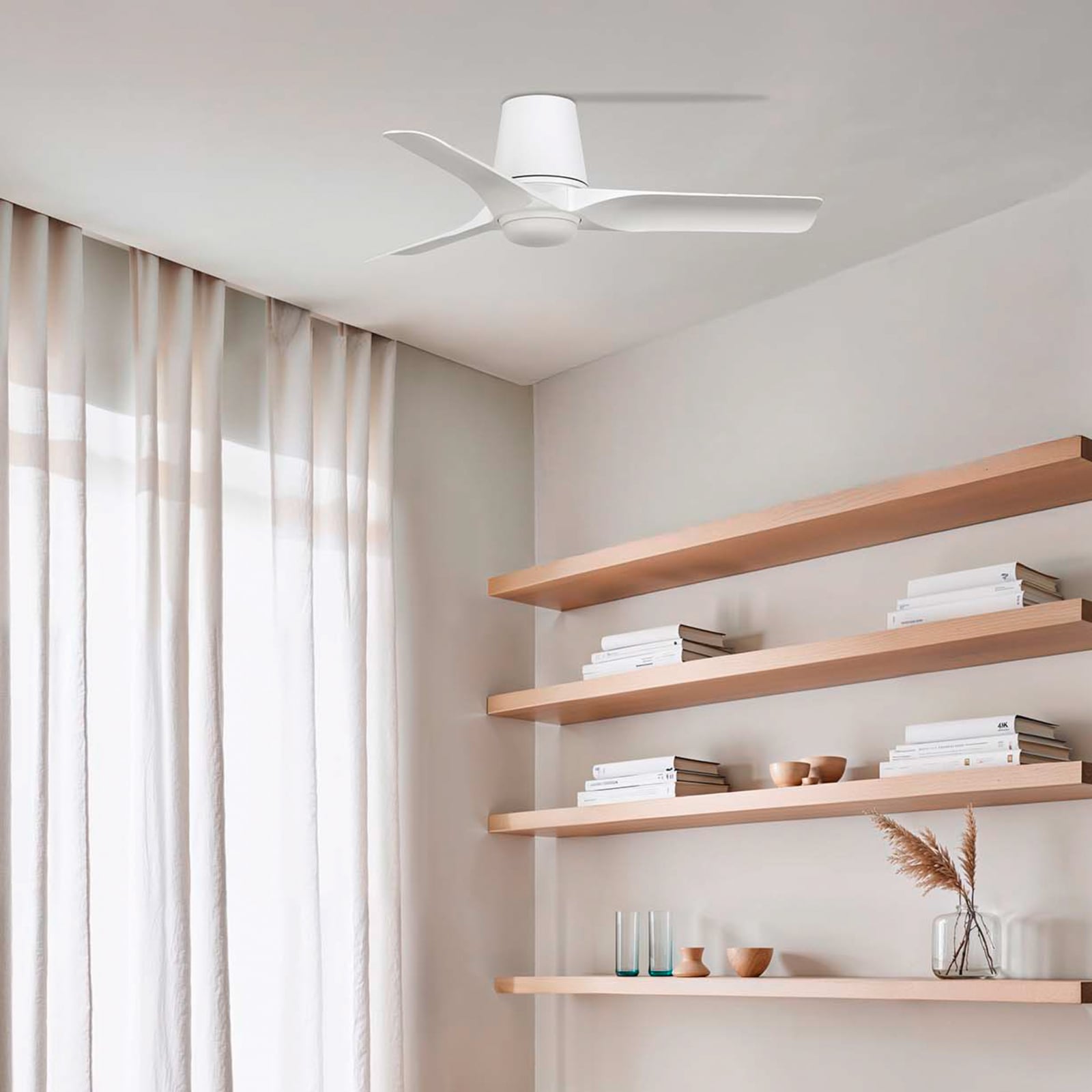 LED takvifte Hey dimbar CCT hvit Ø90 cm 10W bakside