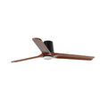 LED takvifte Heywood L svart/trefarget front