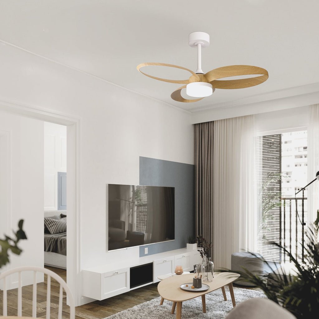 LED takvifte Infinity tredekor DC dimbar CCT Ø93 cm - Mantra bakside