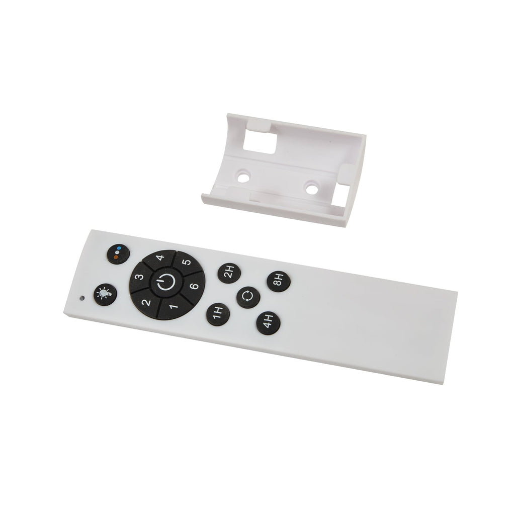 LED takvifte Kayu hvit/tre sideprofil